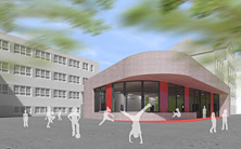 Schülermensa, Leipzig