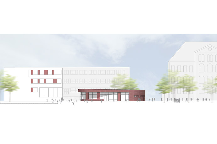 Schülermensa, Leipzig